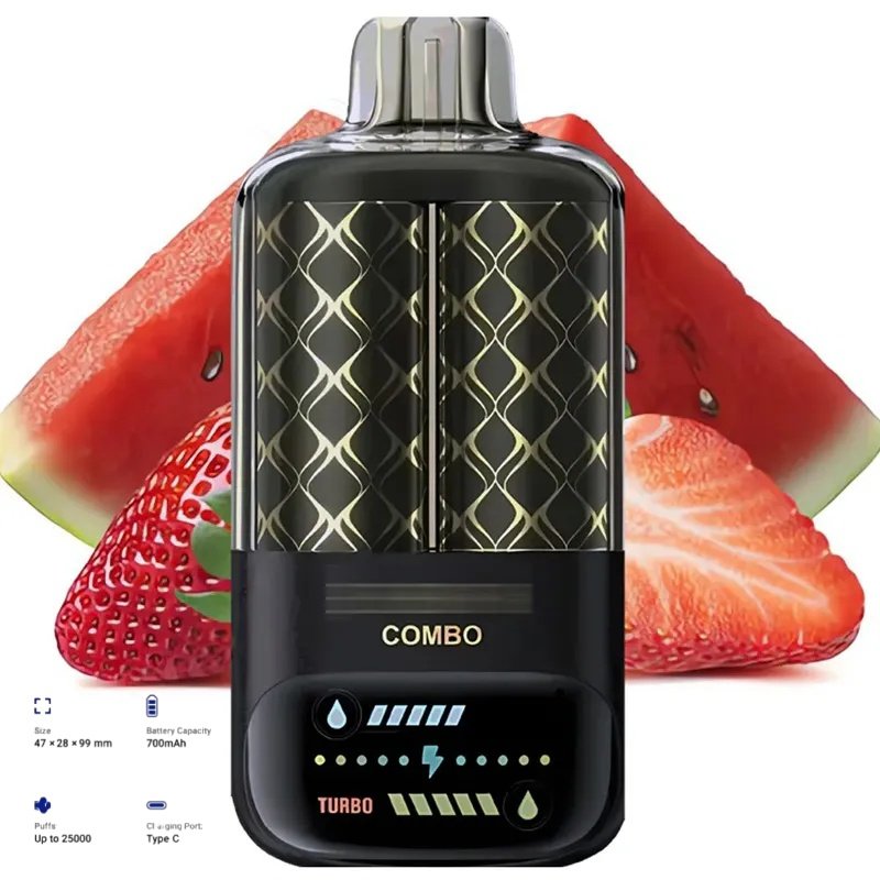 Elfbar COMBO 25000 PUFFS Watermelon Strawberry Elfbar COMBO 25000 PUFFS Watermelon Strawberry