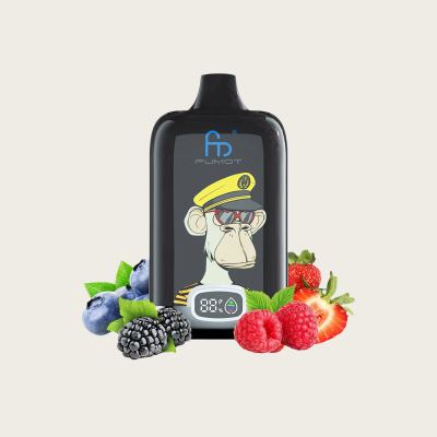 Engrospris Fumot Digital Box 12000 Puffs Engangs Vape Rig Blandet Bærsmag 20mg