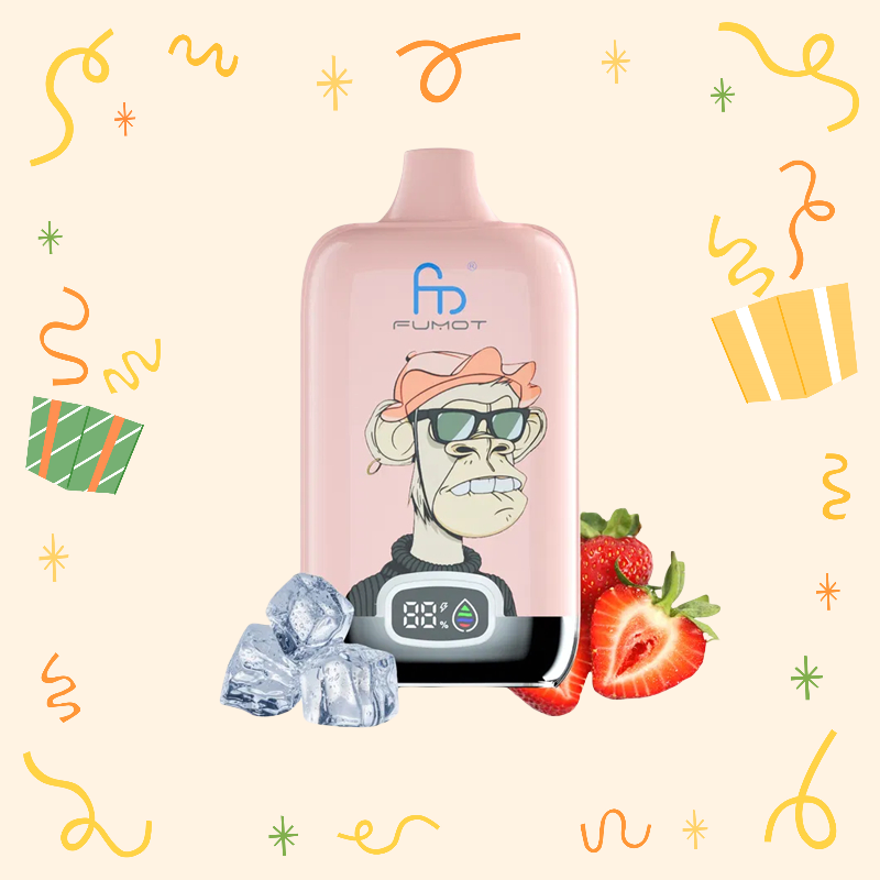 Fumot Digital Box 12000 Puffs Erdbeereis Guter Verkauf Einweg-Vape Pod Fumot Digital Box 12000 Puffs Erdbeereis Guter Verkauf Einweg-Vape Pod