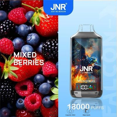 JNR Falcon X 18000 PUFFS Bayas Mixtas