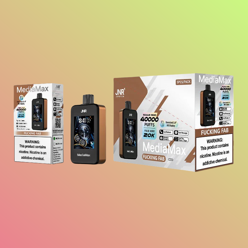 Fcuking Fab JNR MediaMax 40000 Pust Smart Vape 50mg 20mg Engros Fcuking Fab JNR MediaMax 40000 Pust Smart Vape 50mg 20mg Engros