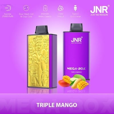 JNR Mega Box 25000 puffs Triple Mango