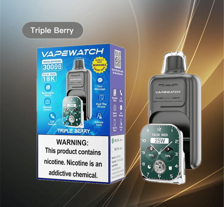 JNR VapeWatch 30000 tripla bogyós JNR VapeWatch 30000 tripla bogyós
