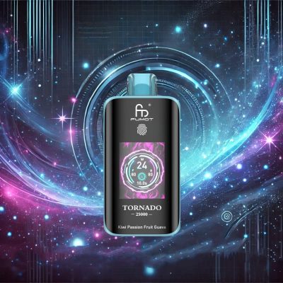 RandM Fumot Tornado 25000 Puffs Disposable Vape Kiwi Passion Fruit Guava 2% 5%