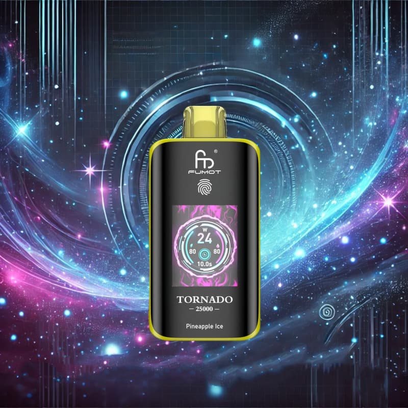 Pineapple Ice Fumot Tornado 25000 Puffs RandM Disposable Vape 50mg 20mg Wholesale Pineapple Ice Fumot Tornado 25000 Puffs RandM Disposable Vape 50mg 20mg Wholesale