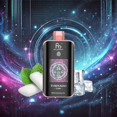 Fumot Vape RandM 25000 zaciągnięć White Gummy Ice Hurtowa Waporyzacja 2% 5% Nikotyny
