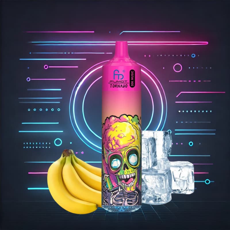 RandM Tornado 30000 Puff Banana Ice 2% Low Nicotine Disposable Vape Groothandel RandM Tornado 30000 Puff Banana Ice 2% Low Nicotine Disposable Vape Groothandel