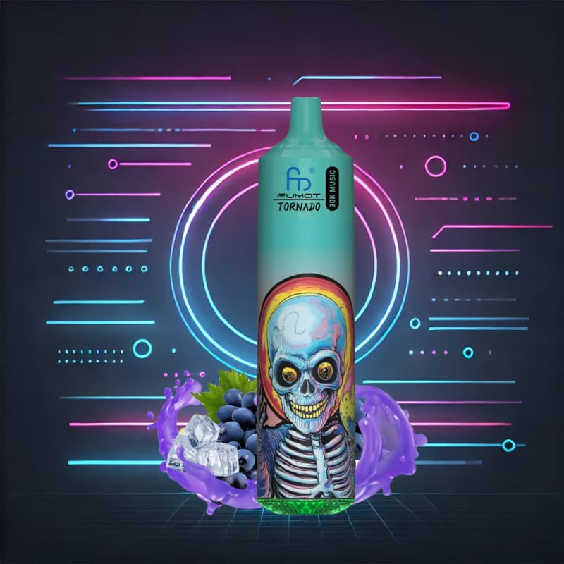 Vape jetable Raisin Glacé Randm Tornado Fumot 30000 Bouffées 20mg 50mg Vente en gros Vape jetable Raisin Glacé Randm Tornado Fumot 30000 Bouffées 20mg 50mg Vente en gros