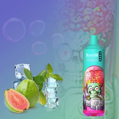 Randm Vape Tornado Hielo Guayaba 9000 Puffs Vaper Desechable 20mg 50mg