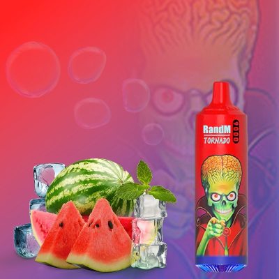 Fumot Vape RandM Tornado 9000 Pust Lush Ice 2% 5% Nikotin Engroskøb