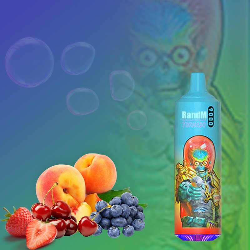 Venta al Por Mayor RandM Tornado 9000 Puffs Vapeador Desechable Melocotón Baya 2%/5% Venta al Por Mayor RandM Tornado 9000 Puffs Vapeador Desechable Melocotón Baya 2%/5%