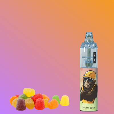 Tornado Vape RandM 7000 2% Nicotina Gummy Bear Sabor Venta al por Mayor Precio Barato