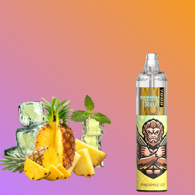 Randm Tornado 7000 sug PINAPPLE ICE engangs vape billig pris