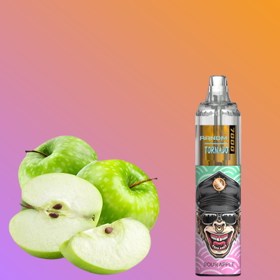 Manzana Ácida RandM Tornado 7000 Puffs 50mg 20mg Nicotina Fumot Vape Desechable Venta al por Mayor
