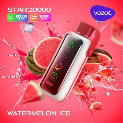 VOZOL Star 20000 Caladas Vape Desechable 5% Hielo de Sandía al por Mayor