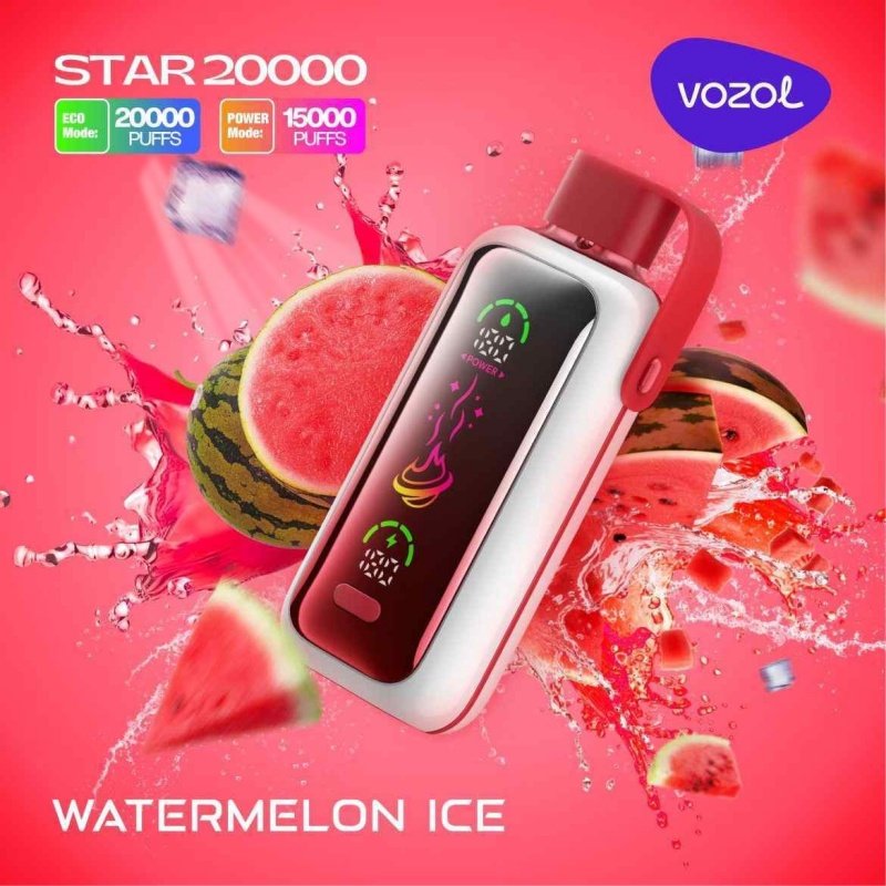 VOZOL Star 20000 Puffs Einweg-Vape 5% Wassermelone-Eis Großhandel VOZOL Star 20000 Puffs Einweg-Vape 5% Wassermelone-Eis Großhandel