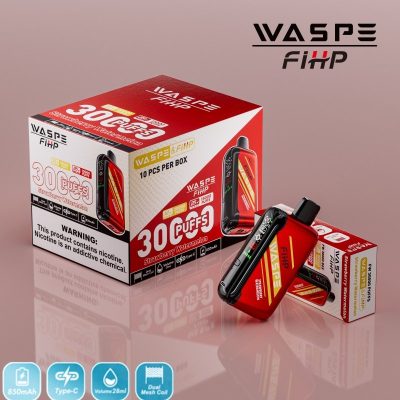 FIHP WASPE 30k sug vape Billig pris Jordbær Vandmelon