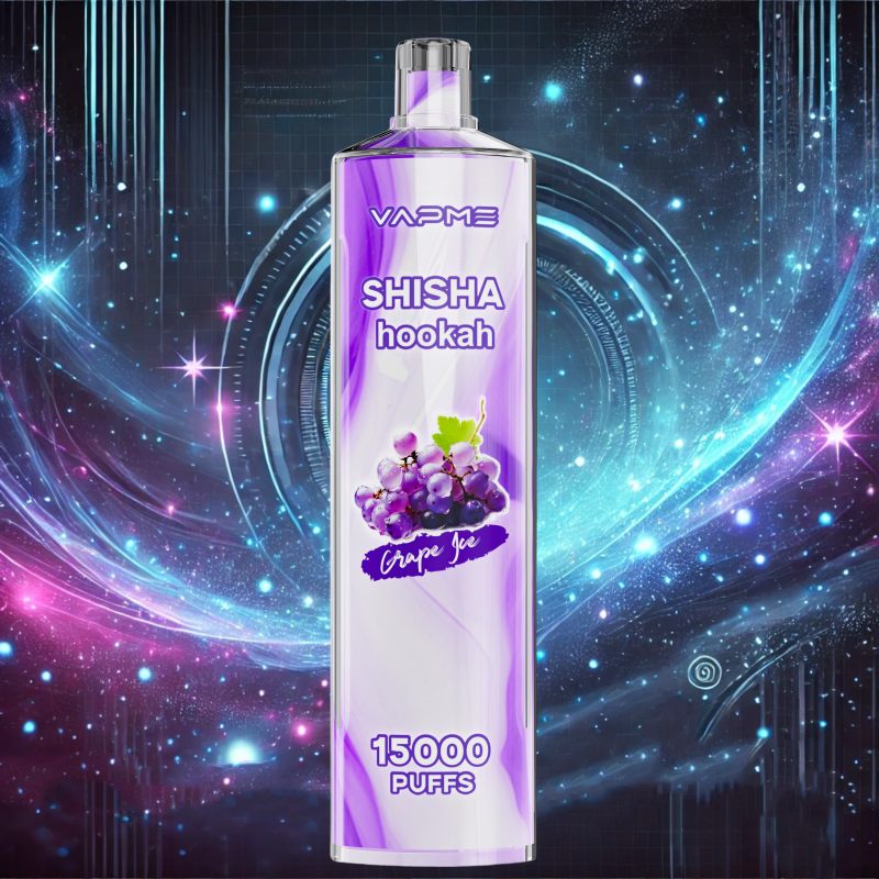 Grape Ice Vapme Shisha Hookah 15000 Puffs Disposable Vape 20mg Nicotine Grape Ice Vapme Shisha Hookah 15000 Puffs Disposable Vape 20mg Nicotine