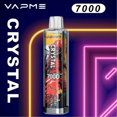 Vapme Crystal 7000 Puffs Cherry cola Disposable Vape Wholesale