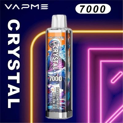 Vapme Crystal 7000 Puffs Engros Pris Vape pen Passionsfrugt Melon is