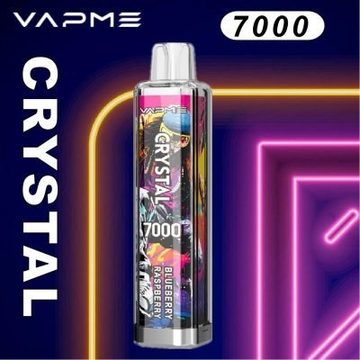 Vapme Crystal 7000 puffs BLUEBERRY RASPBERRY