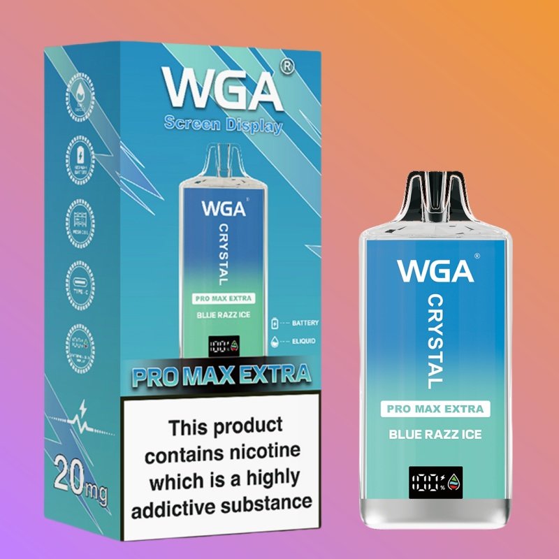 WGA 15000 PUFFS BLUE RAZZ ICE WGA 15000 PUFFS BLUE RAZZ ICE