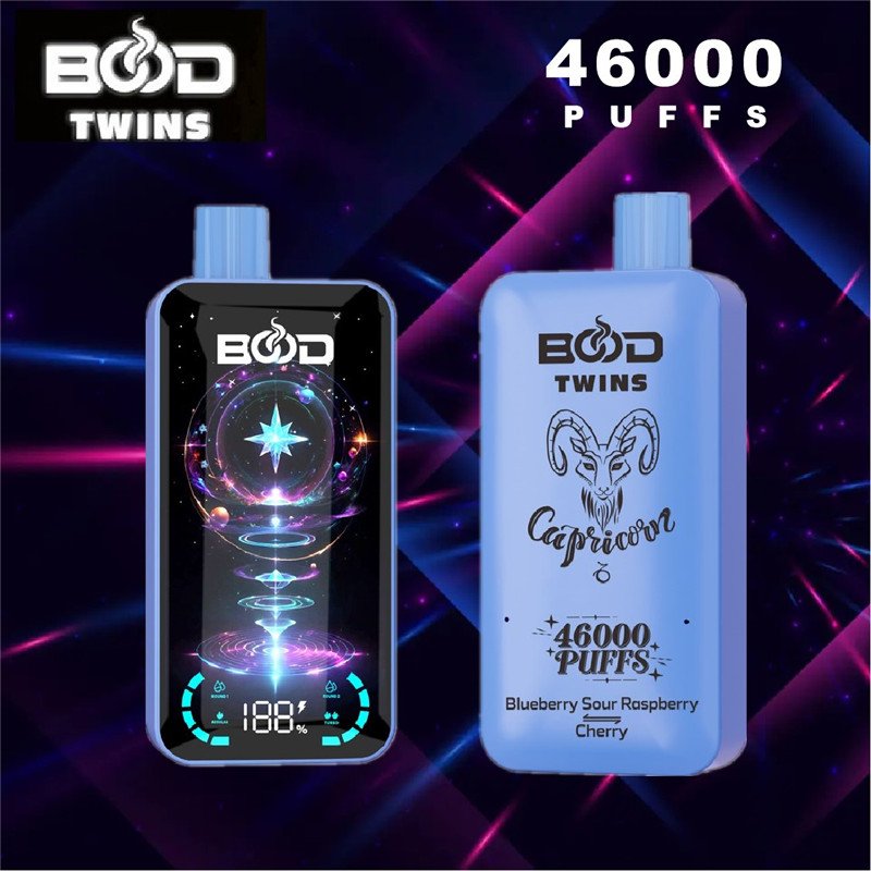 BOOD Twins 46000 Pust Blueberry Sour Raspberry Cherry BOOD Twins 46000 Pust Blueberry Sour Raspberry Cherry