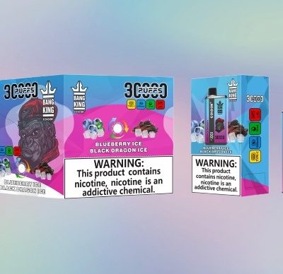 Bang king 30k Dual Flavor BLUEBERRY ICE AND BLACK DRAGON ICE