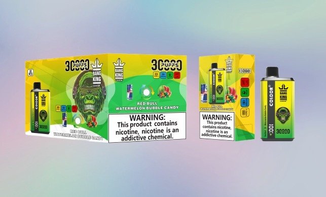 Bang king 30k Dual Flavor RED BULL WATERMELONBUBBLE CANDY Bang king 30k Dual Flavor RED BULL WATERMELONBUBBLE CANDY