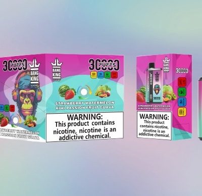 Bang king 30k Dual Flavor STRAWBERRY WATERMELON AND KIWI PASSION FRUIT GUAVA