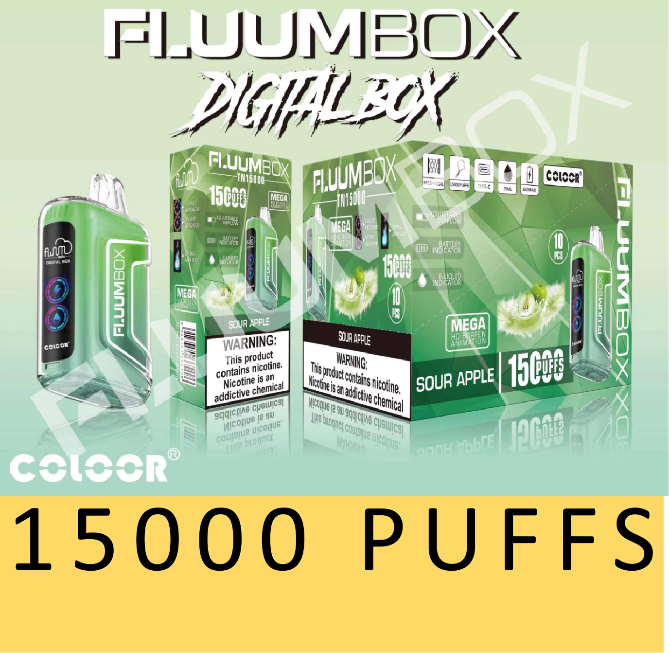 Raz box 15000 Bouffées pomme sure Prix de gros Raz box 15000 Bouffées pomme sure Prix de gros