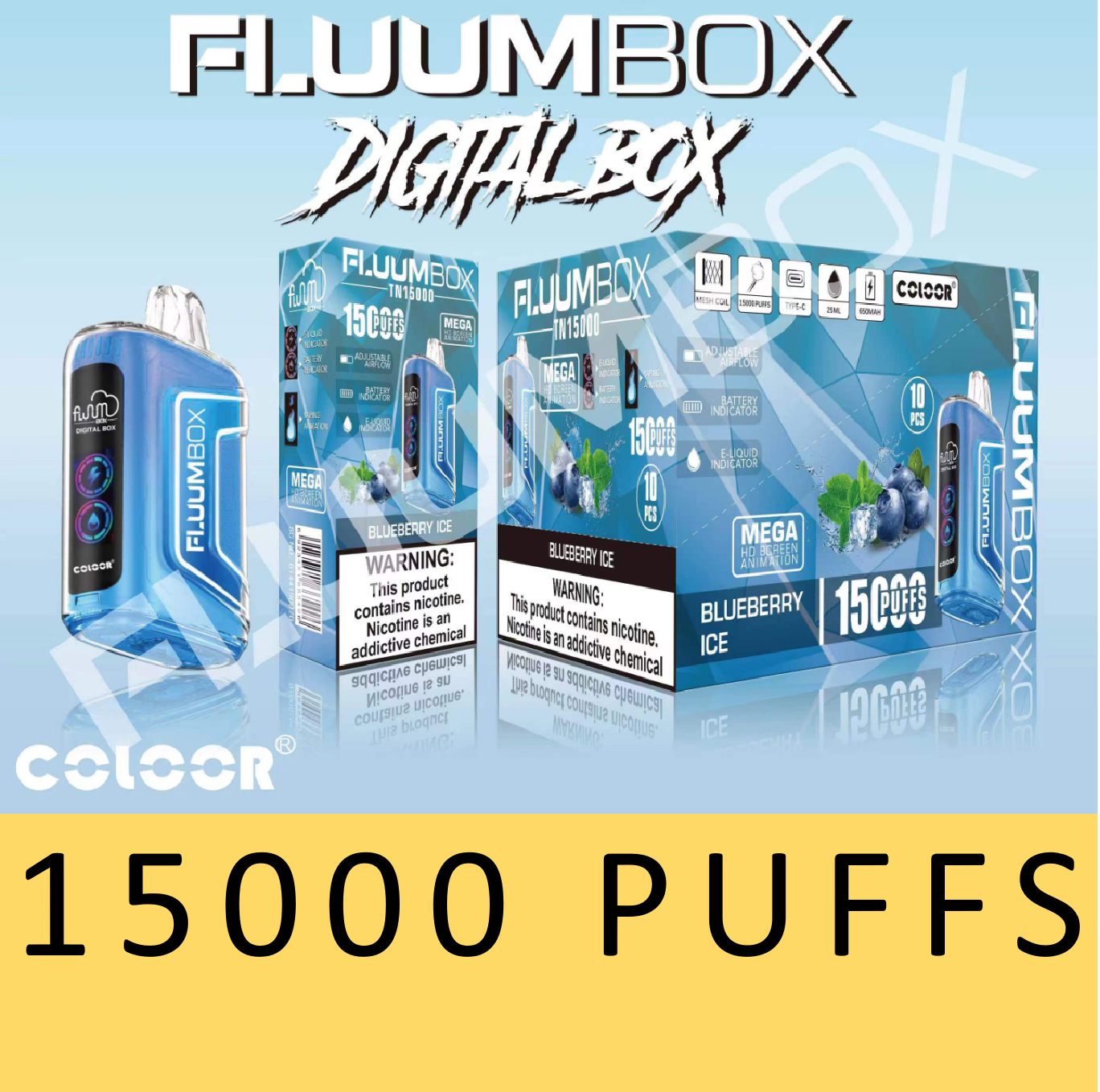 Raz box 15k glace à la myrtille Vape Prix de gros Raz box 15k glace à la myrtille Vape Prix de gros