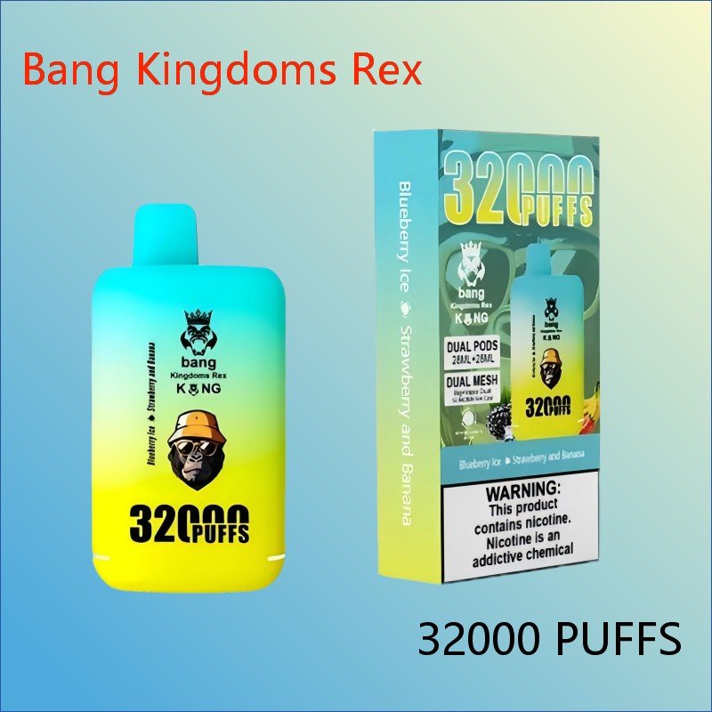 bang kingdoms rex 32000 PUFFS Blueberry Ice Strawberry And Banana bang kingdoms rex 32000 PUFFS Blueberry Ice Strawberry And Banana