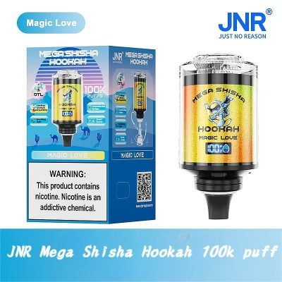 JNR Mega Shisha Hookah 100000 100K Puffs Magic Love