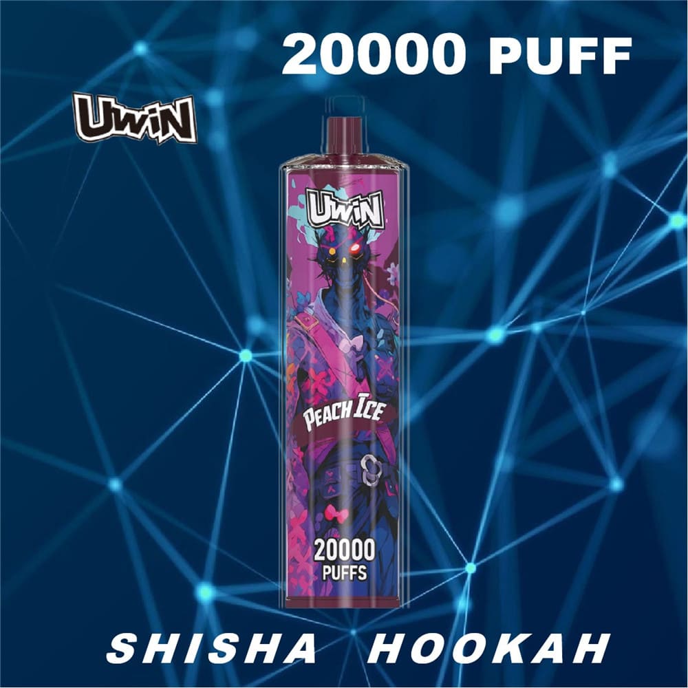 Uwin Shisha Hookah Crystal 20000 engangsvape fersken is Uwin Shisha Hookah Crystal 20000 engangsvape fersken is