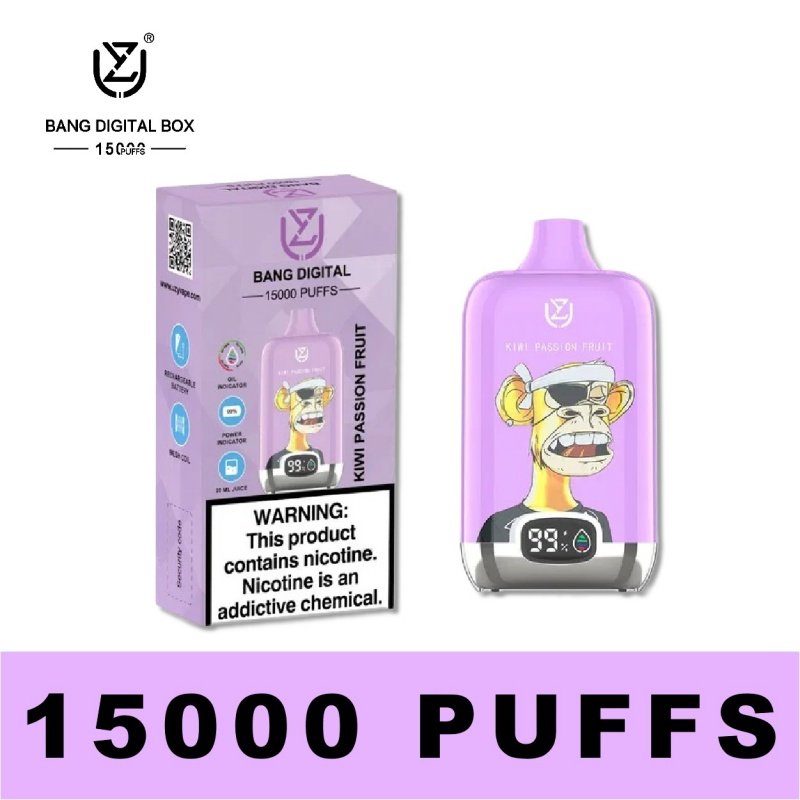 Uzy Bang Digital 15000 Puffs Kiwi Passion Fruit Uzy Bang Digital 15000 Puffs Kiwi Passion Fruit