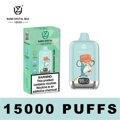 Uzy Bang Digital 15000 Puffs Strawberry Kiwi