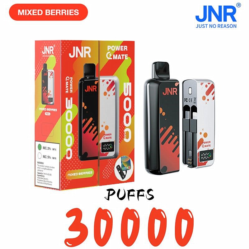 JNR Power Mate 30000 Puffs gemischte Beeren JNR Power Mate 30000 Puffs gemischte Beeren