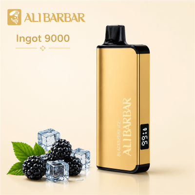 ALIBARBAR INGOT 9000 Puffs Blackberry Ice Vape Pod