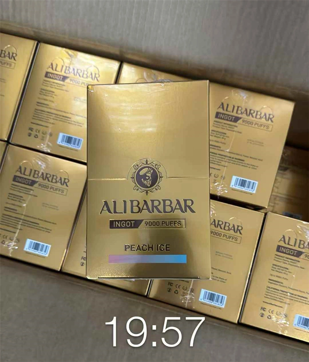 ALIBARBAR Ingot 9000 engangs-e-cigaretter med smag af ferskenis – på lager i Australien ALIBARBAR Ingot 9000 engangs-e-cigaretter med smag af ferskenis – på lager i Australien